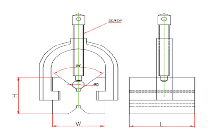 Hardened & Ground 'V’ Blocks With Clamps - Series AA-171