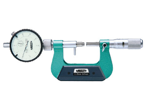 Insize Micrometer With Dial Indicator