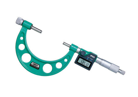 Digital Outside Micrometer With Interchangeable Anvils