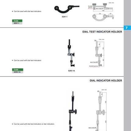 Insize Dial Indicator Holder