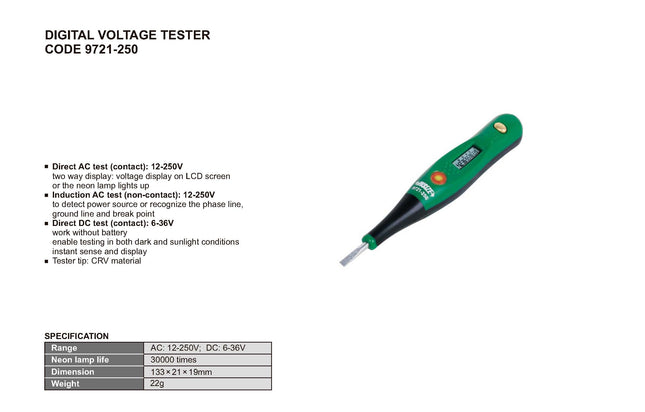 Insize Digital Voltage Tester