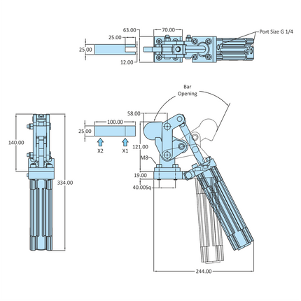 H.V Series Clamps