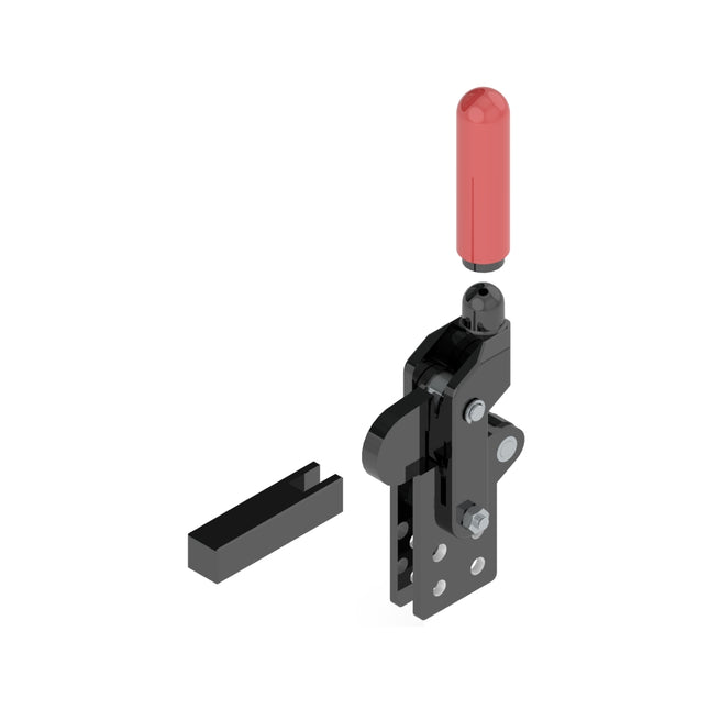 H.V. Series Toggle Clamps Straight Base