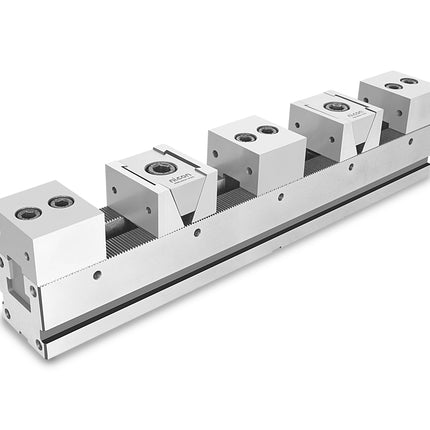 N-103S Nicon Multi Grip machine Vice With Serrated Slide Ways