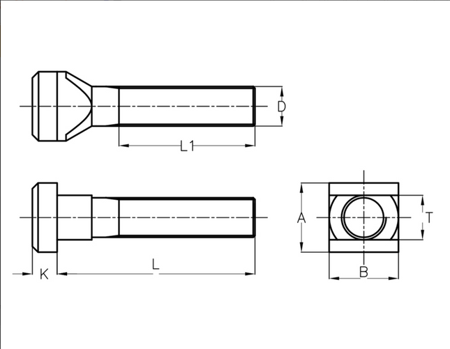 Tisa Forged T-Bolt M10