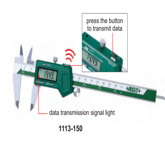 Insize Wireless Digital Calipers-1113 Series