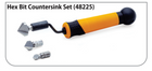 CP Hex Bit Countersink Set