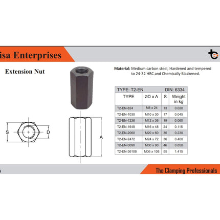 Tisa Extension Nut