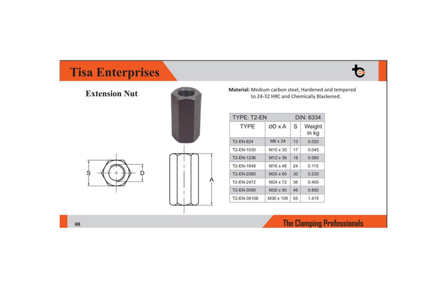 Tisa Extension Nut