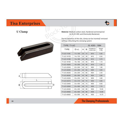 Tisa U-Clamp