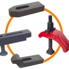 Collection image for: Clamping Elements-Clamps, Studs, T Bolts, Kits  & Acc's