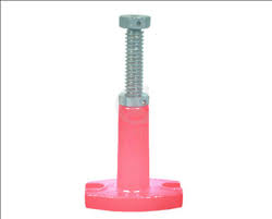 Clati Screw Jack With Double Side Flange And Ring Type Locknut